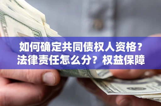武汉如何确定共同债权人资格？法律责任怎么分？权益保障技巧揭秘！