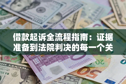 武汉借款起诉全流程指南：证据准备到法院判决的每一个关键步骤