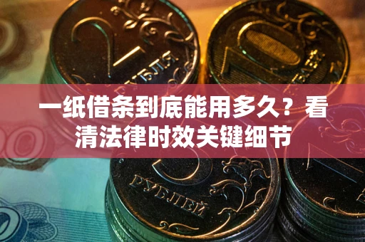 武汉一纸借条到底能用多久？看清法律时效关键细节