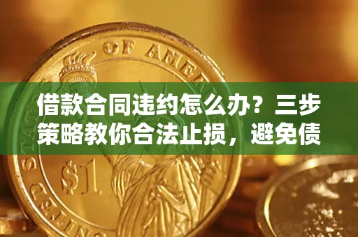 武汉借款合同违约怎么办？三步策略教你合法止损，避免债务危机升级