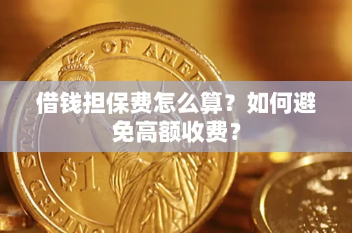 武汉借钱担保费怎么算？如何避免高额收费？