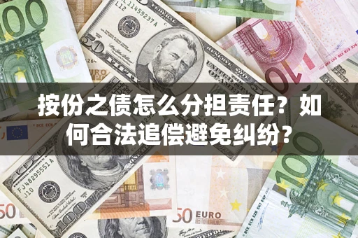 武汉按份之债怎么分担责任？如何合法追偿避免纠纷？